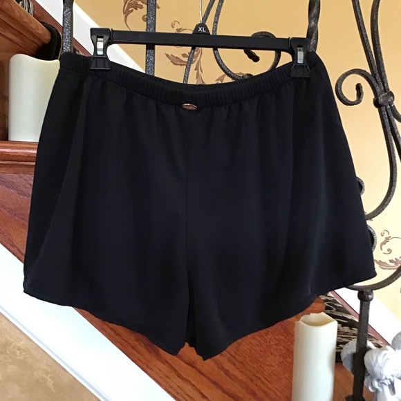 Sunsets Separates Leilani Plus Size Waikiki Solids Swim Shorts Size 16W - Picture 3 of 8